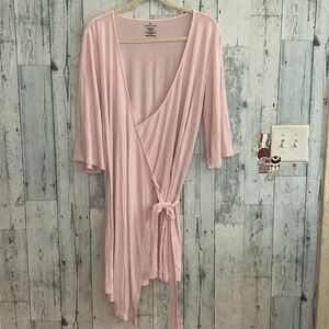 Caden Lane Bamboo Knit Maternity Robe